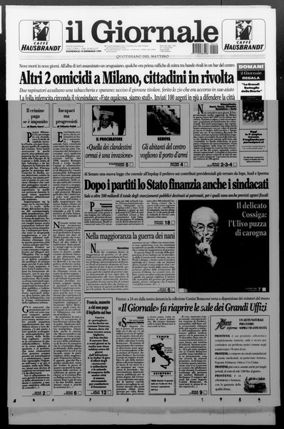 Il giornale : quotidiano del mattino